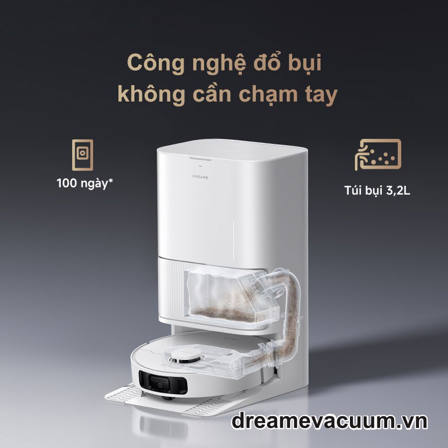 Robot hút bụi lau nhà Dreame D20 Ultra