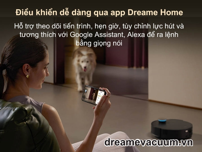Robot hút bụi lau nhà Dreame Aqua 10 Pro