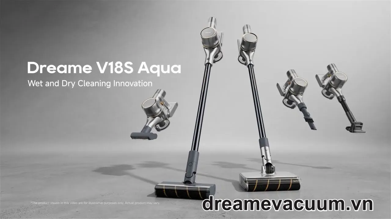 Dịch Vụ Sửa Chữa Máy Hút Bụi Lau Nhà Dreame V18S Aqua