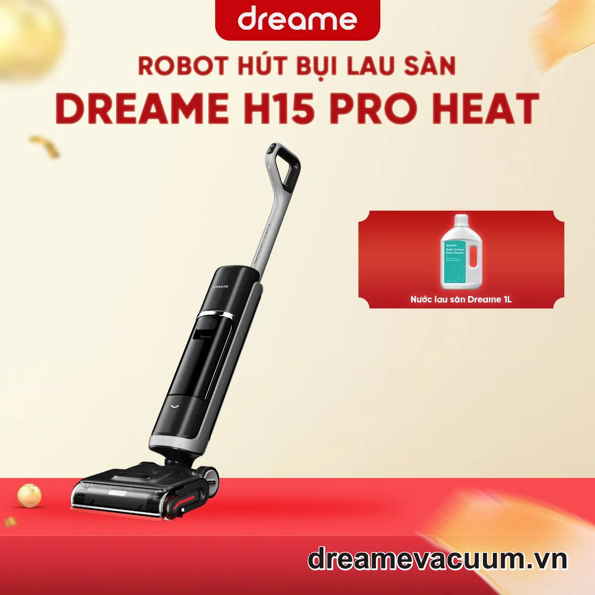 Dịch Vụ Sửa Chữa Máy Hút Bụi Lau Nhà Khô Và Ướt Dreame H15 Pro Heat
