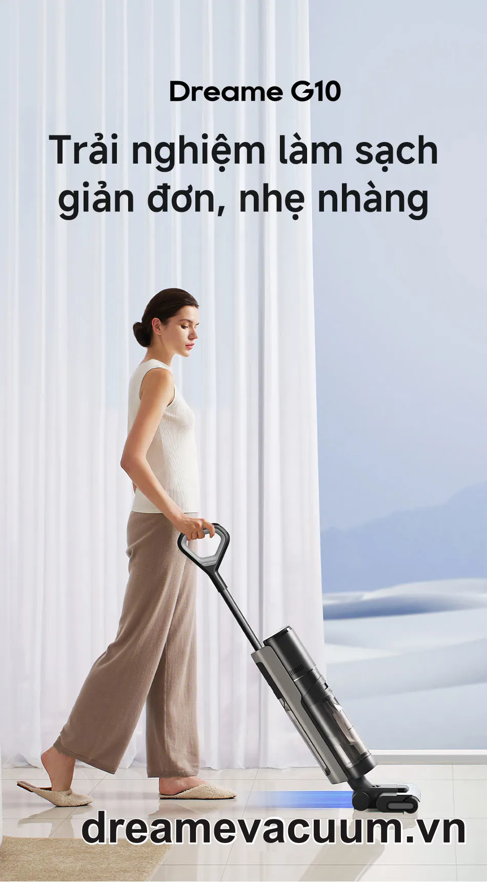 Dịch Vụ Sửa Chữa Máy Hút Bụi Lau Sàn Khô Và Ướt Dreame G10