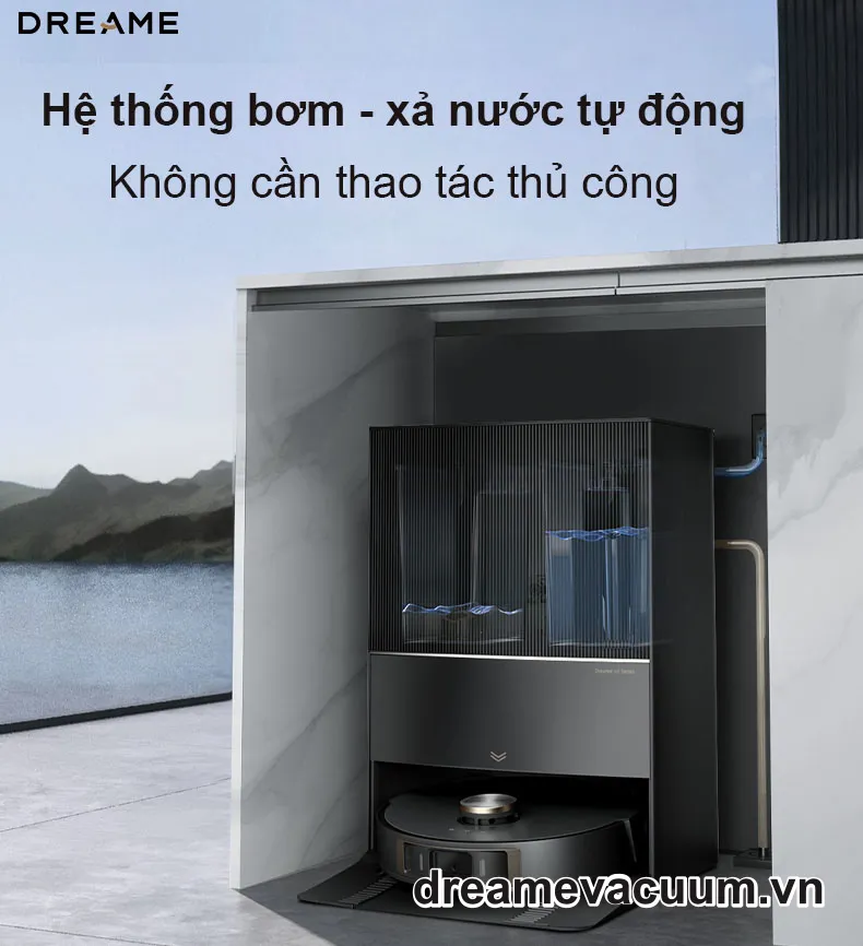 Phụ Kiện Bộ Bơm Xả Nước Tự Động Cho Dreame L20 Ultra