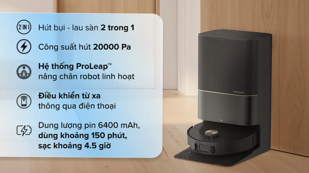 Sửa Robot hút bụi lau nhà Dreame X50 Ultra Chuyên Nghiệp