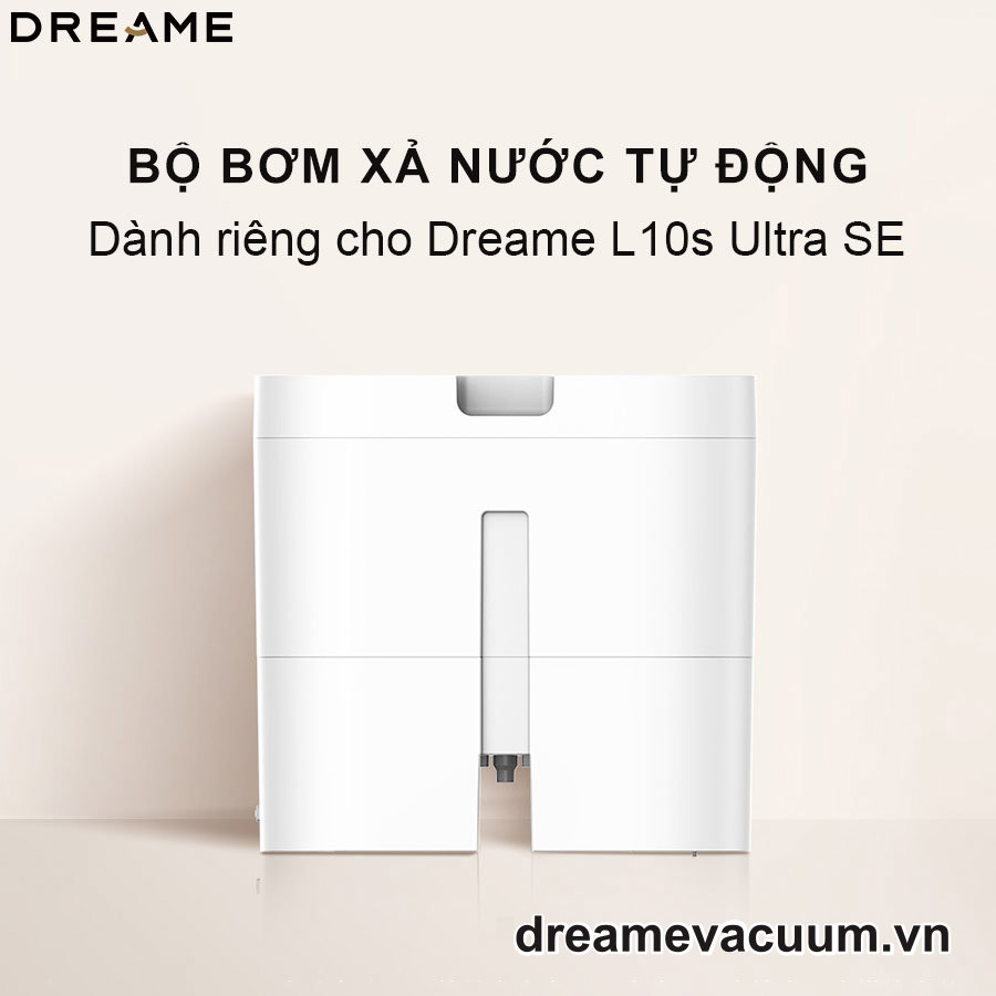 Bộ Bơm Xả Tự Động Cho Robot Dreame L10s Ultra SE