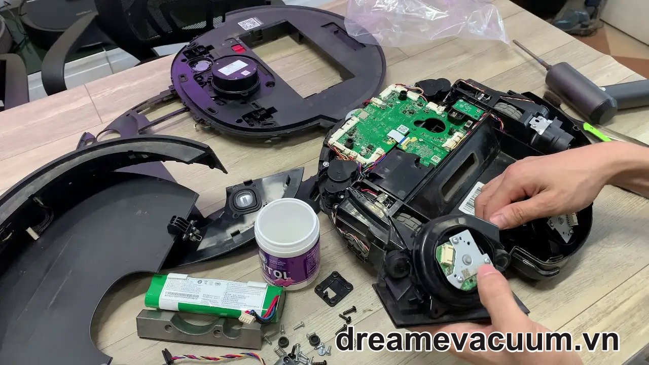 sửa robot hút bụi Dreame