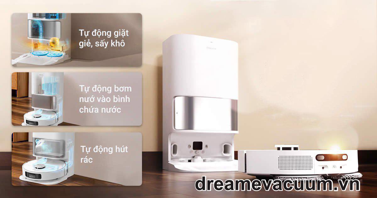 sửa robot hút bụi lau nhà Dreame