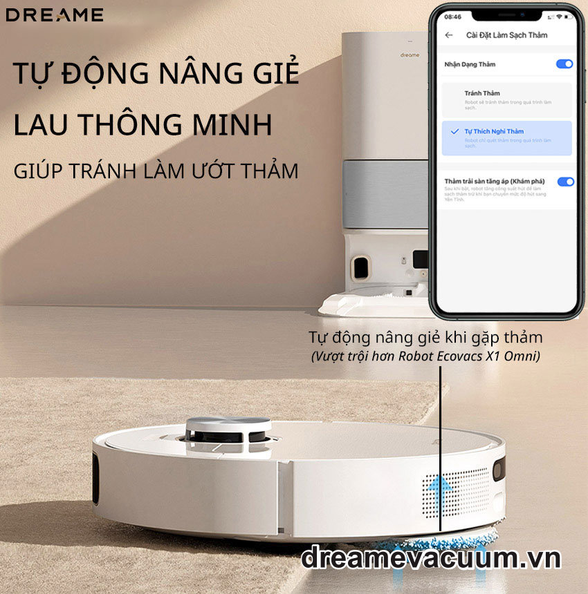 Robot hút bụi lau nhà Dreame L10s Ultra SE