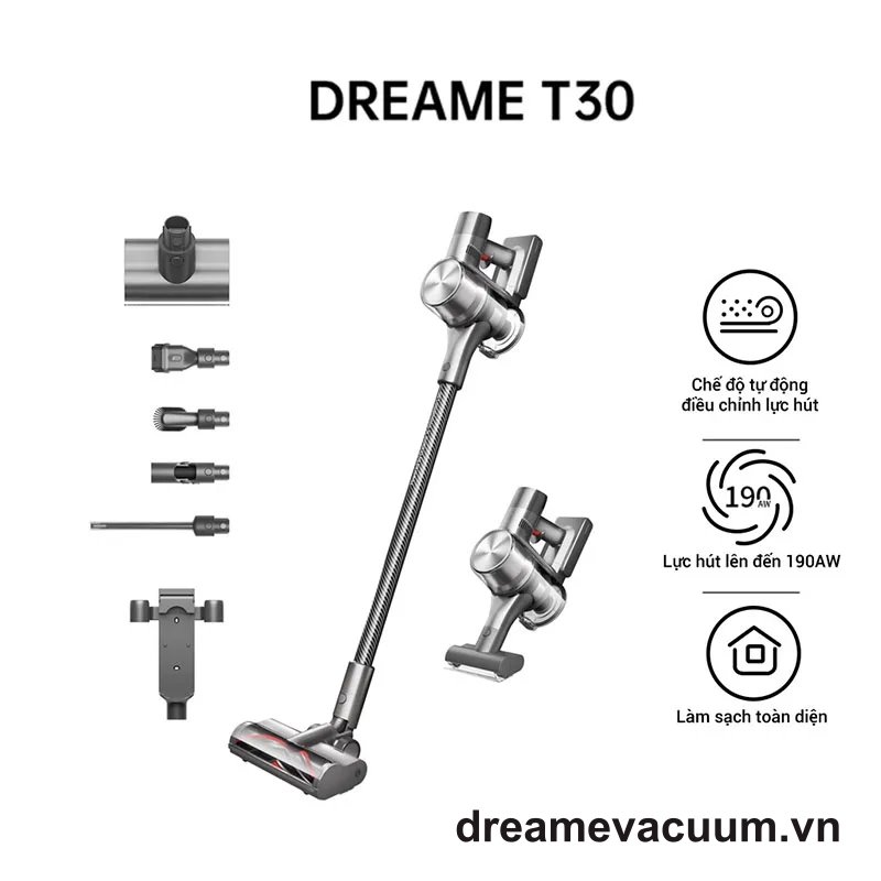 Máy Hút Bụi Cầm Tay Cleaner Dreame T30