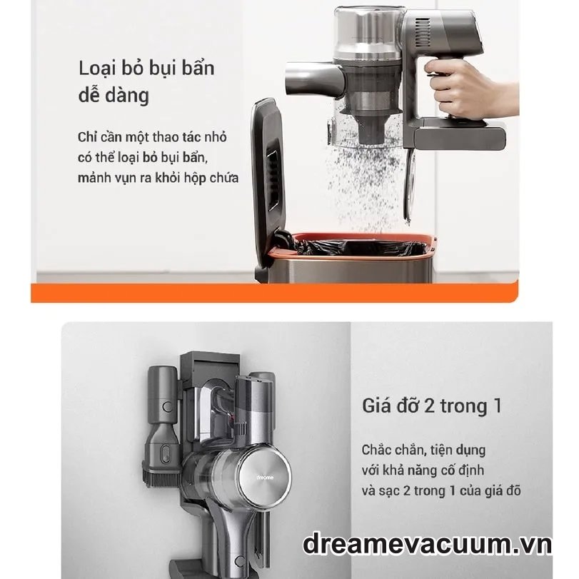 Máy Hút Bụi Cầm Tay Cleaner Dreame T30