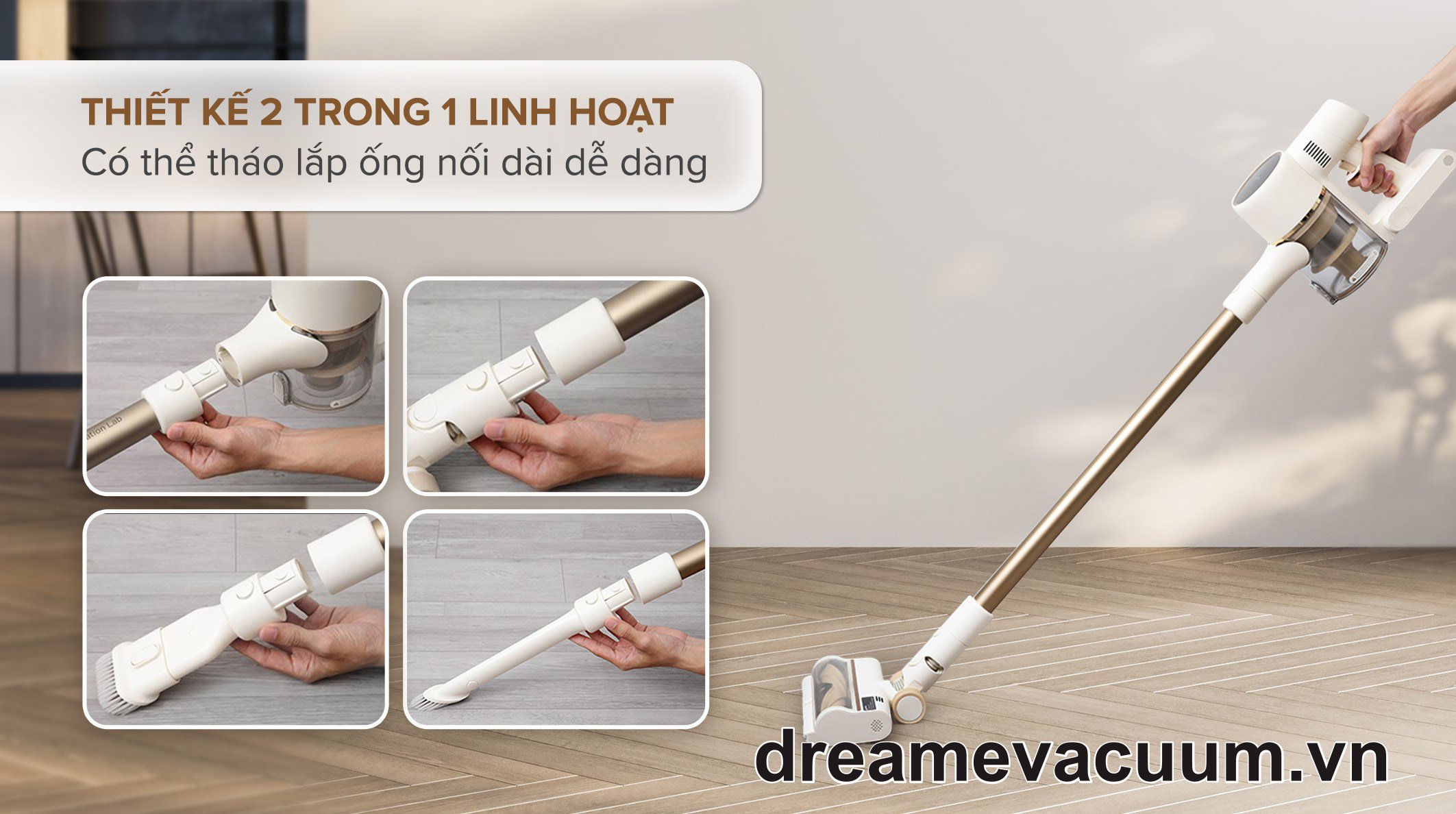 máy hút bụi cầm tay không dây Dreame R10