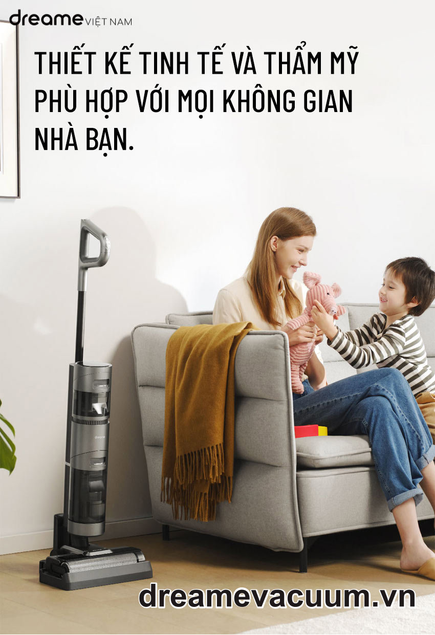 Máy Hút Bụi Lau Nhà Khô Và Ướt Dreame H12 Max