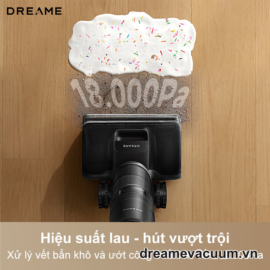 máy hút bụi lau nhà cầm tay Dreame H12 Flexreach