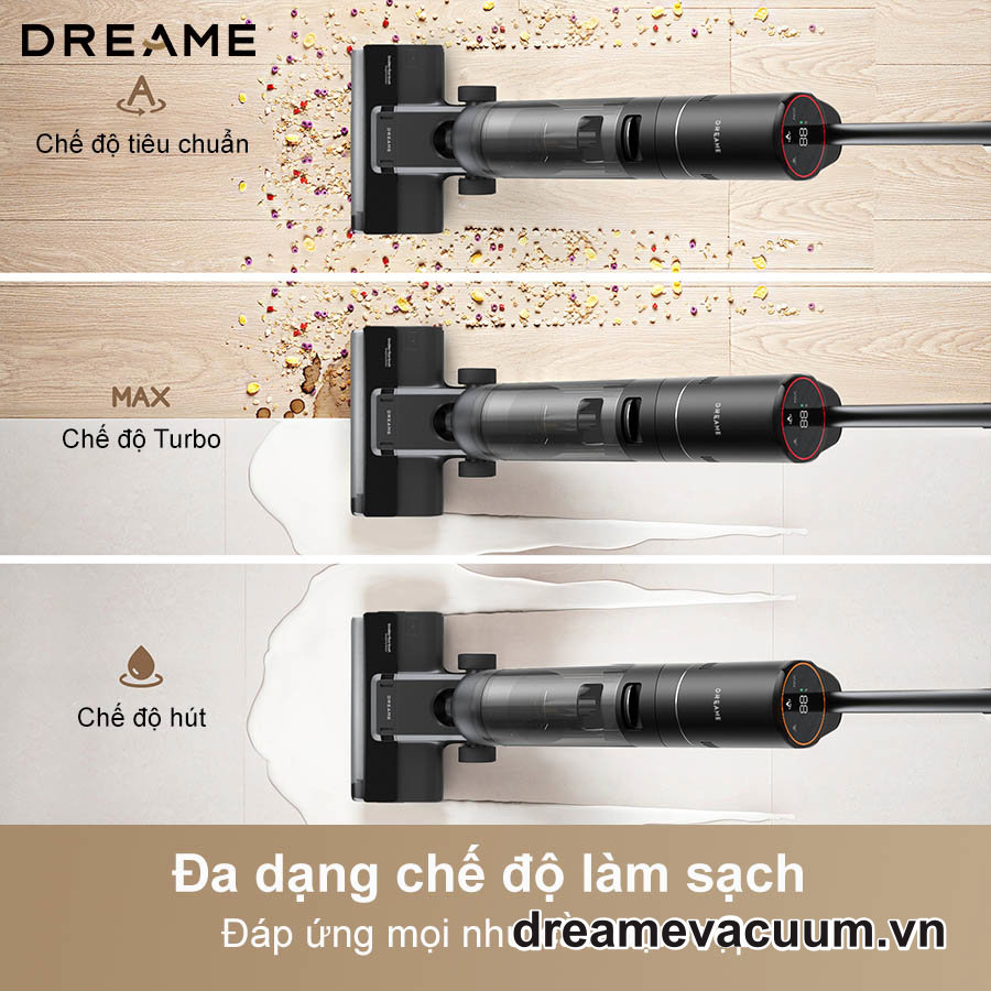 máy hút bụi lau nhà cầm tay Dreame H12S AE