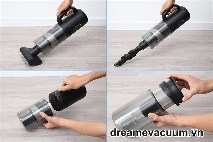 Máy Hút Bụi Lau Nhà Khô Và Ướt Dreame H12 Dual