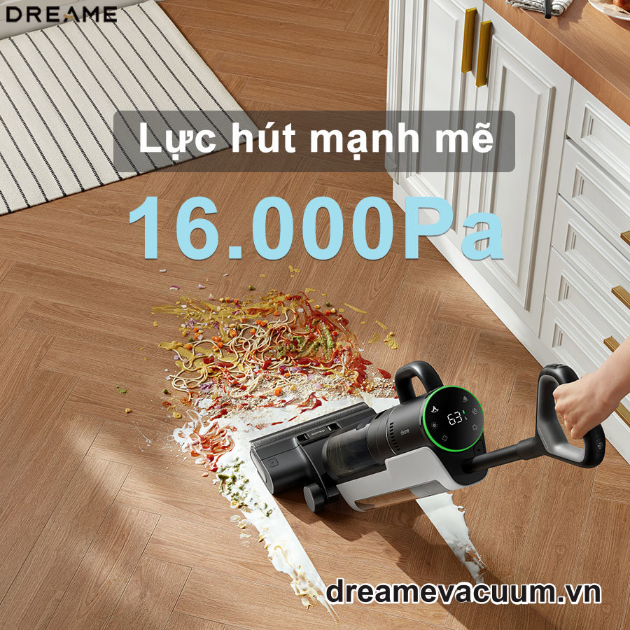 Máy Hút Bụi Lau Nhà Khô Và Ướt Dreame H12 Dual