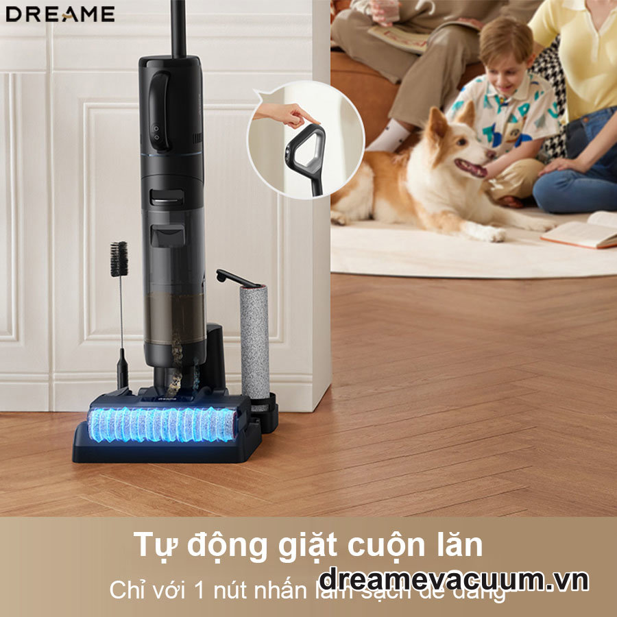 Máy Hút Bụi Lau Nhà Khô Và Ướt Dreame H12 Dual