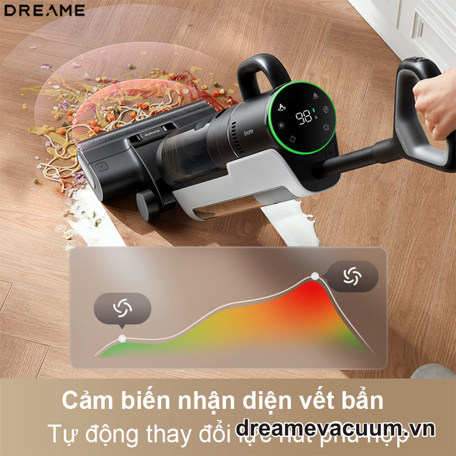 Máy Hút Bụi Lau Nhà Khô Và Ướt Dreame H12 Dual