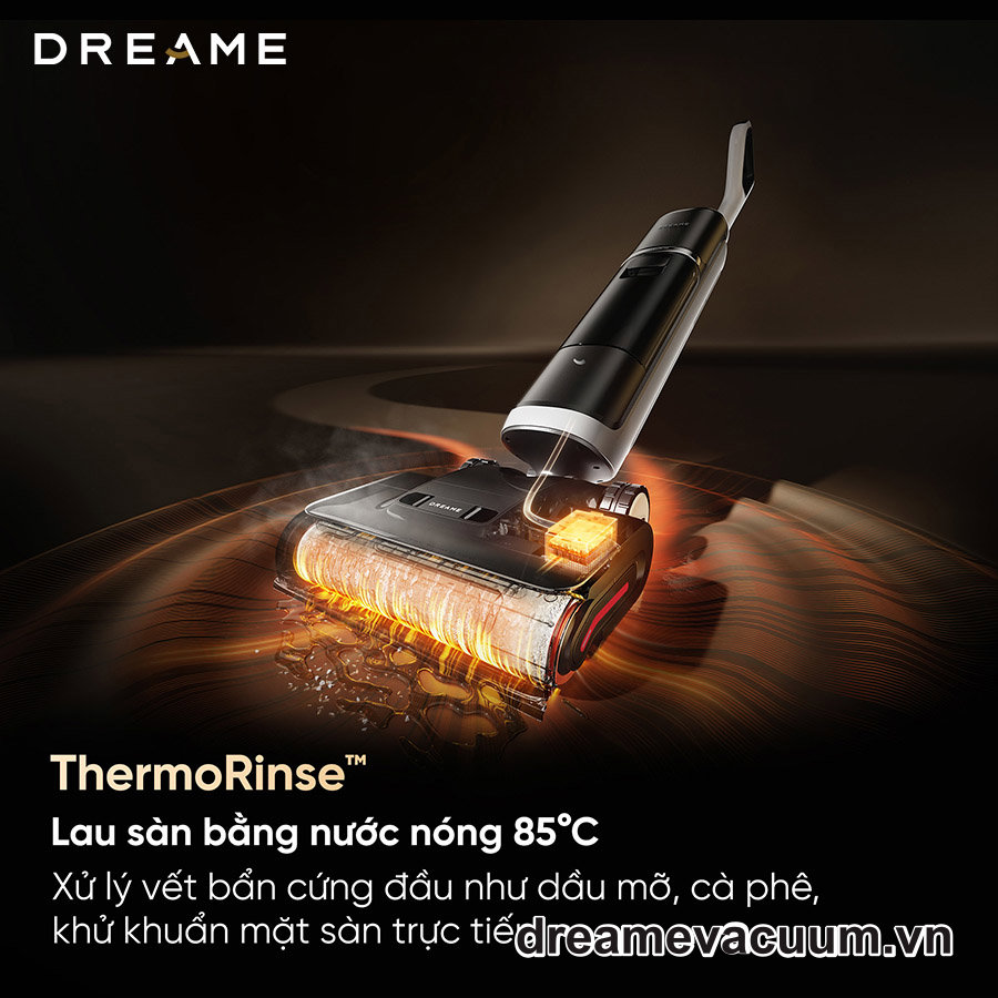 máy hút bụi lau nhà khô và ướt Dreame H15 Pro Heat