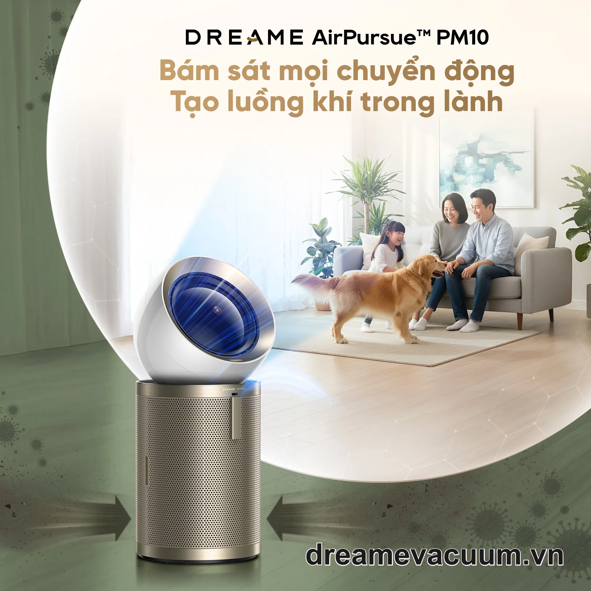 Sửa Máy Lọc Không Khí Dreame AirPursue™ PM10 Không Lên Nguồn Tại Quận 3 Chính Hãng