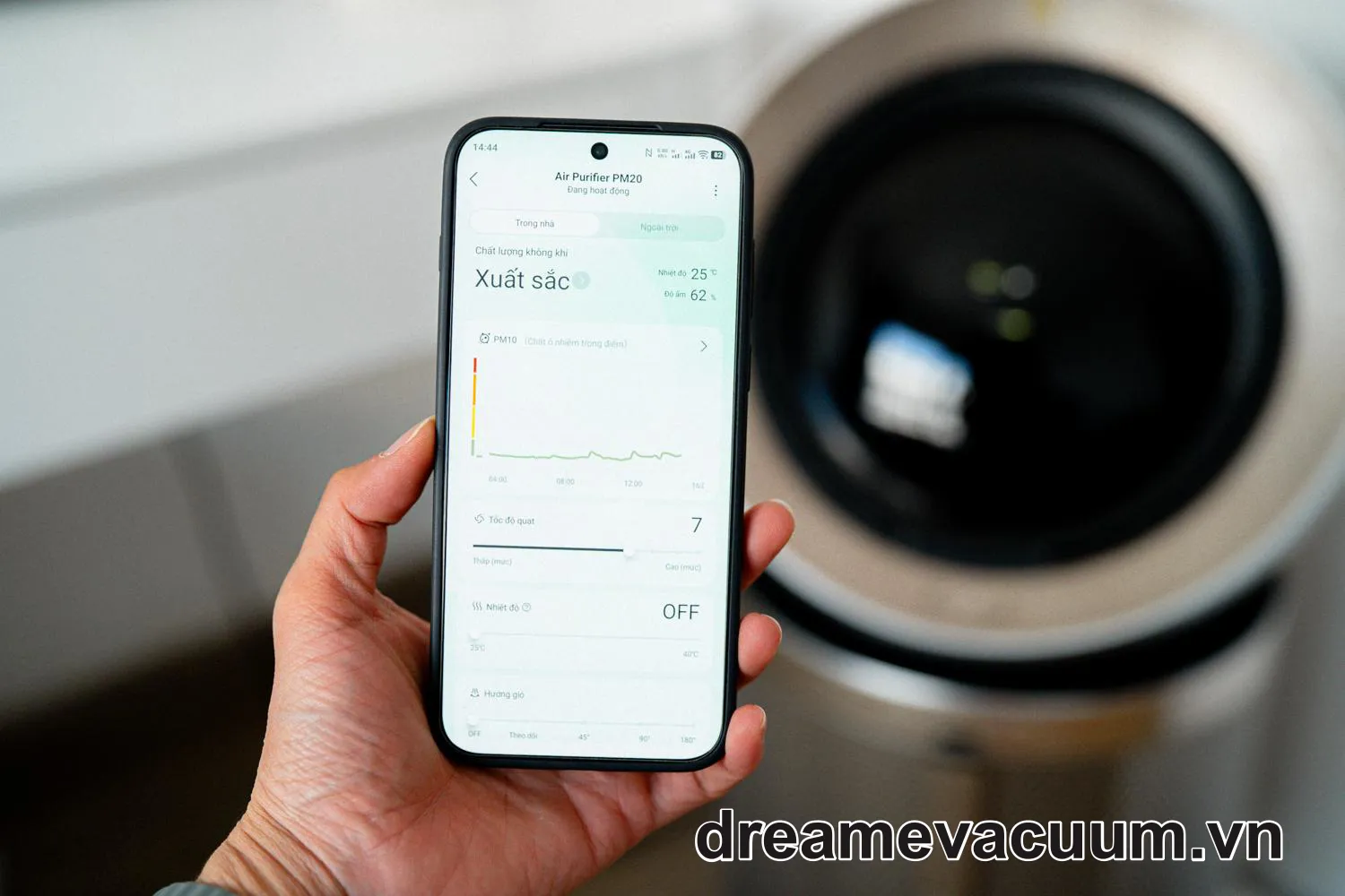 Sửa Máy Lọc Không Khí Dreame AirPursue™ PM10 Không Lên Nguồn Tại Tân Uyên