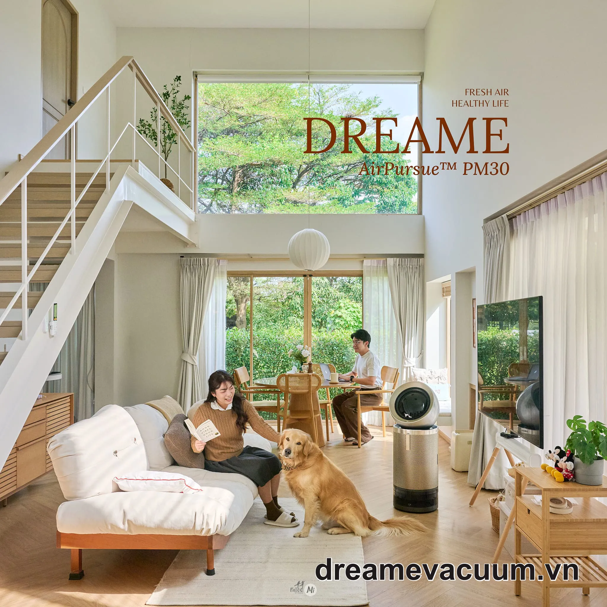 Nhận Sửa Dreame AirPursue™ PM30 Quận Tân Phú – Xử Lý Lỗi Nguồn, Quạt, Cảm Biến