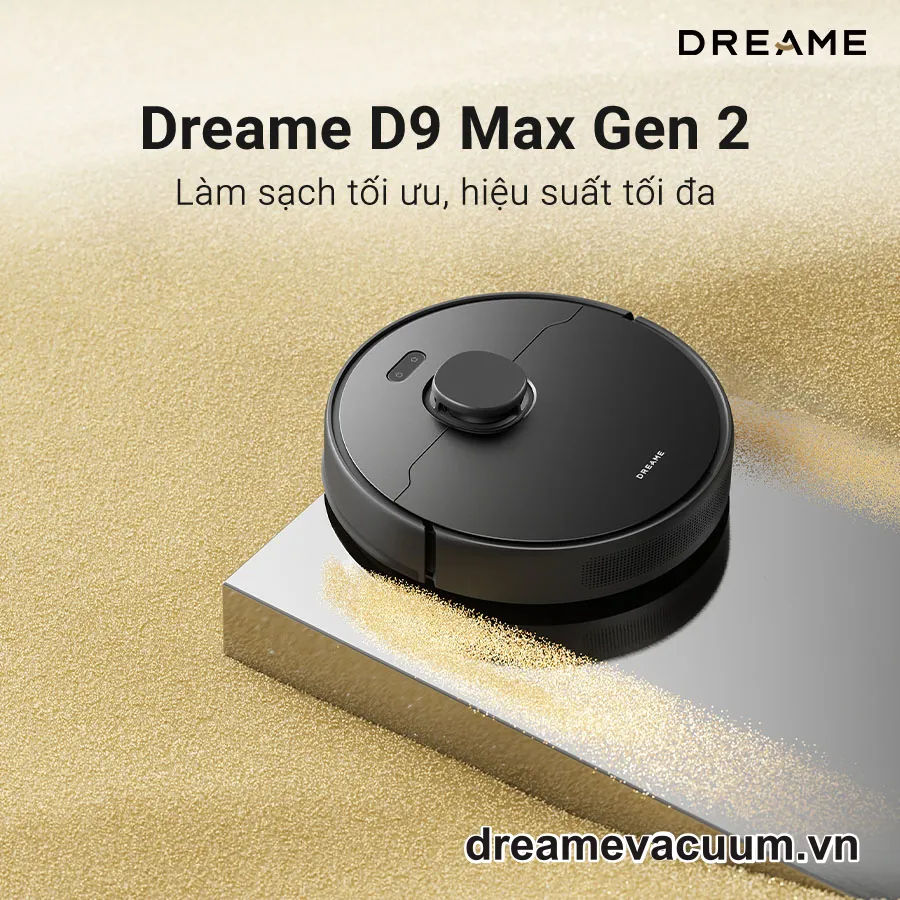 Robot Hút Bụi Lau Nhà Dreame D9 Max Gen 2 - Chính Hãng