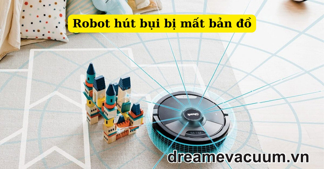 Robot Dreame không nhận diện được bản đồ