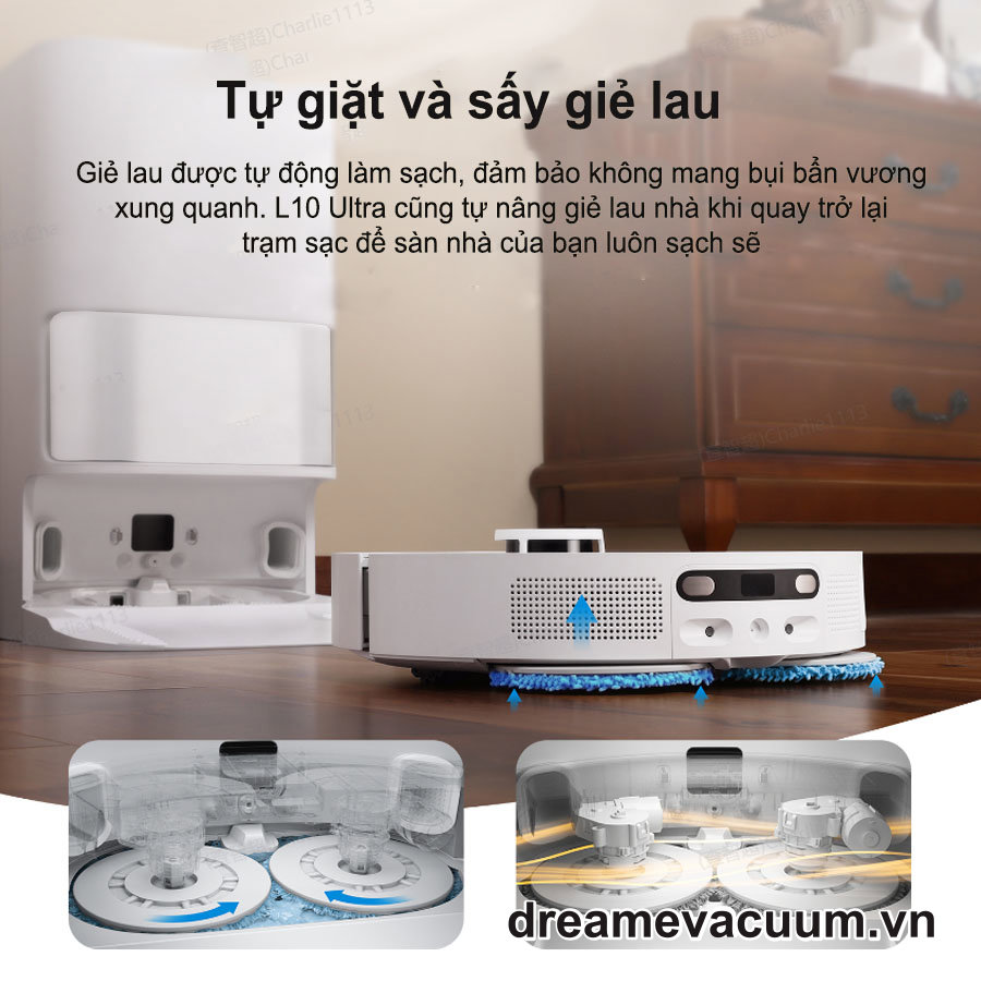 Robot Hút Bụi Dreame L10 Ultra