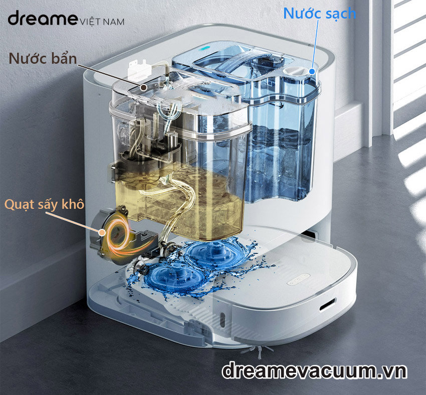 Robot Hút Bụi Dreame W10