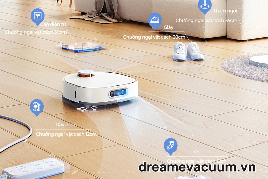 Robot Hút Bụi Lau Nhà Dreame Bot W10 Pro – Bản Quốc Tế