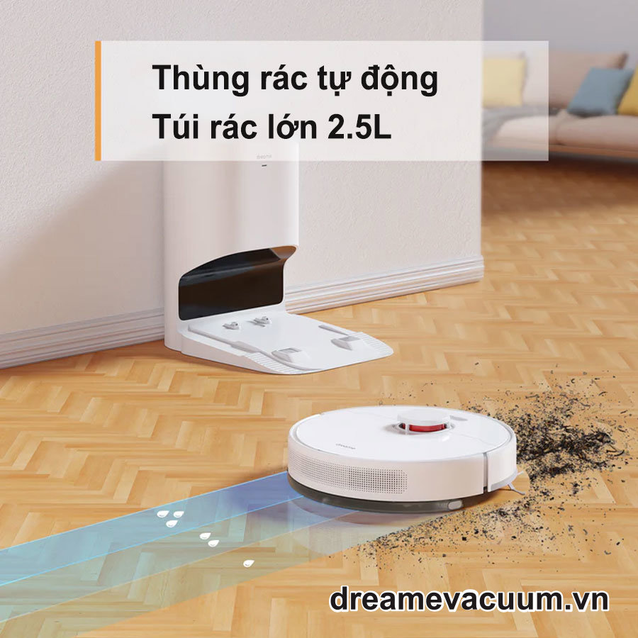 Robot Hút Bụi Lau Nhà Dreame D10 Plus