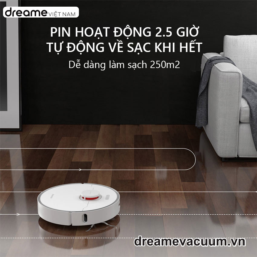 Robot Hút Bụi Lau Nhà Dreame D10 Plus