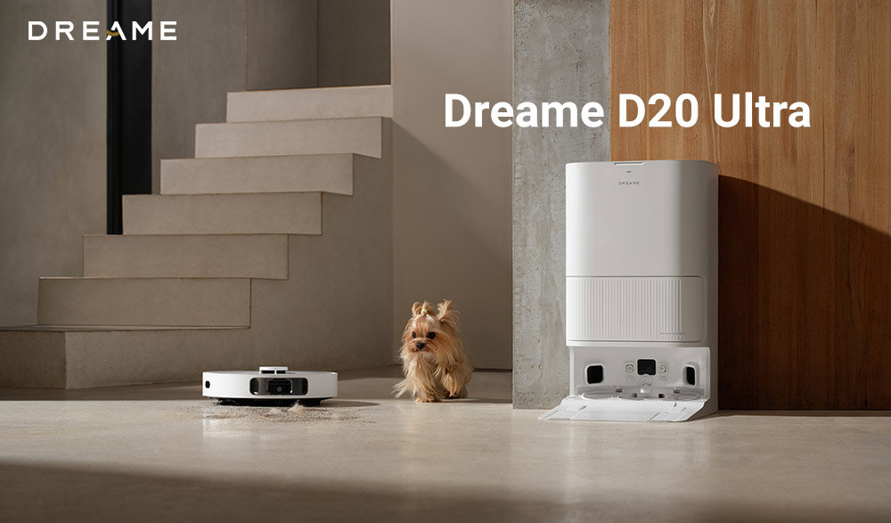 Robot hút bụi lau nhà Dreame D20 Ultra
