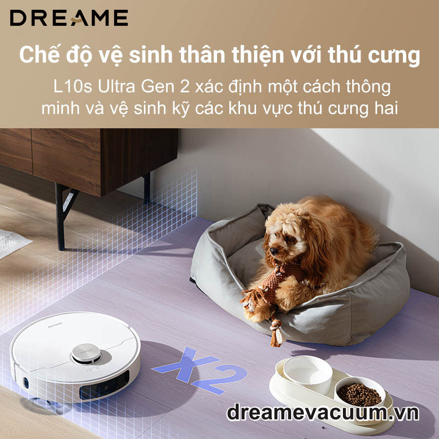 Robot Hút Bụi Lau Nhà Dreame L10s Ultra Gen 2