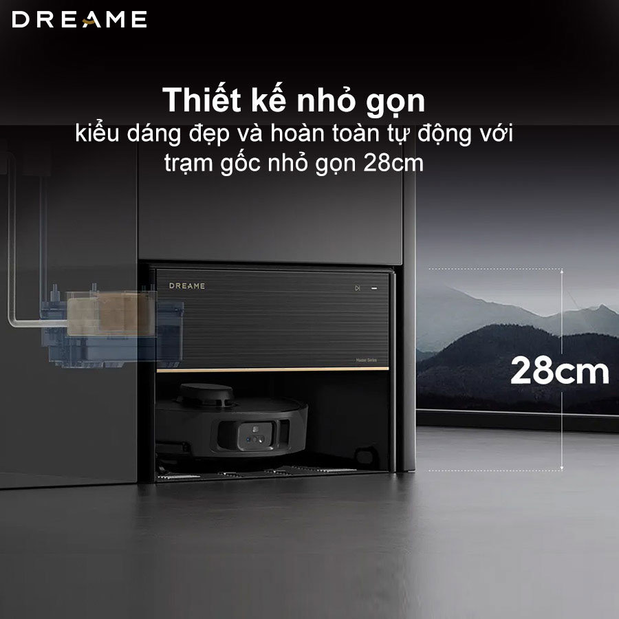 Robot Hút Bụi Lau Nhà Dreame X40 Master