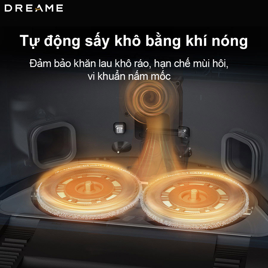 Robot Hút Bụi Lau Nhà Dreame X40 Master