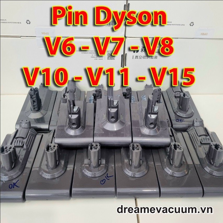 thay pin máy hút bụi Dyson