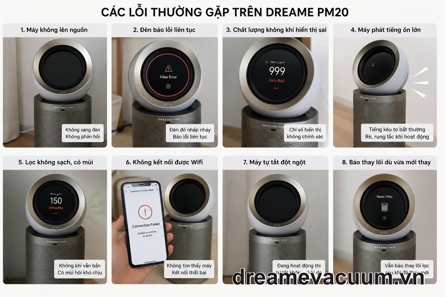 máy lọc không khí Dreame PM20