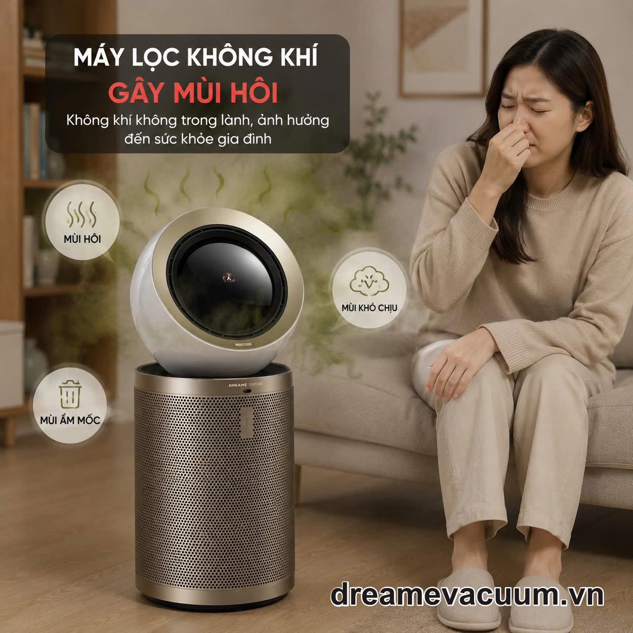 thay lõi lọc không khí BP04